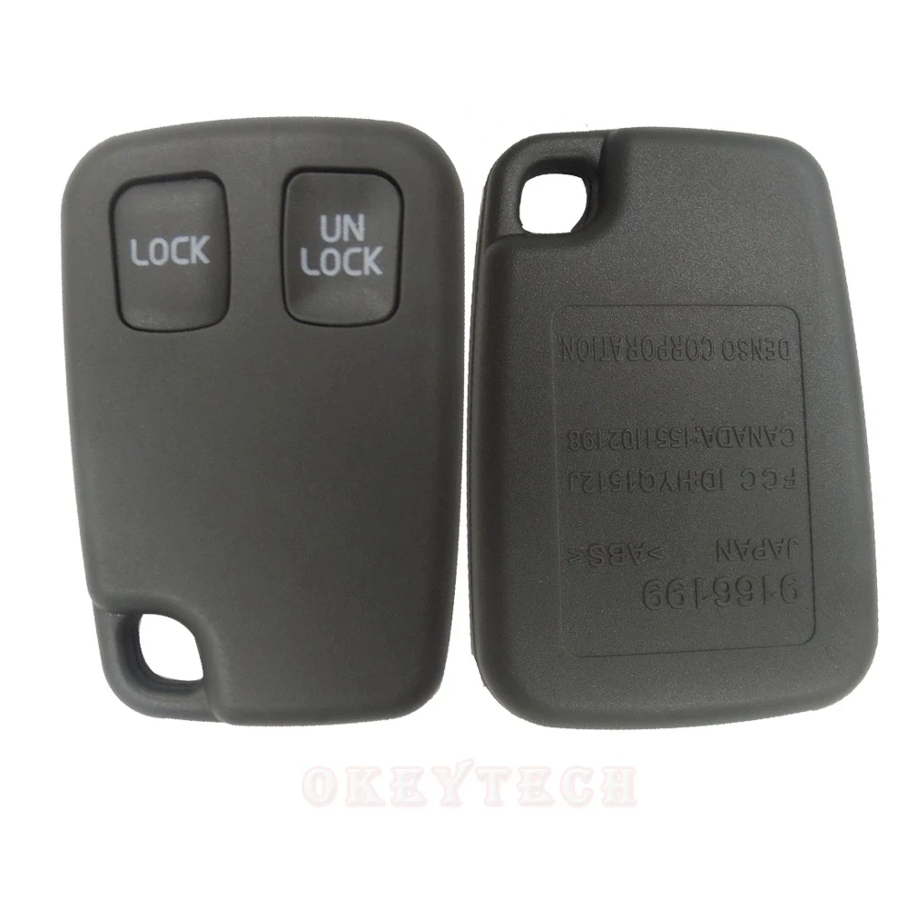 XNRKEY for Volvo S40 S60 S70 S80 V40 V70 XC90 XC70 Tech 2/3/4/5 Buttons Replacement Remote Car Key Cover Case Fob Key Shell