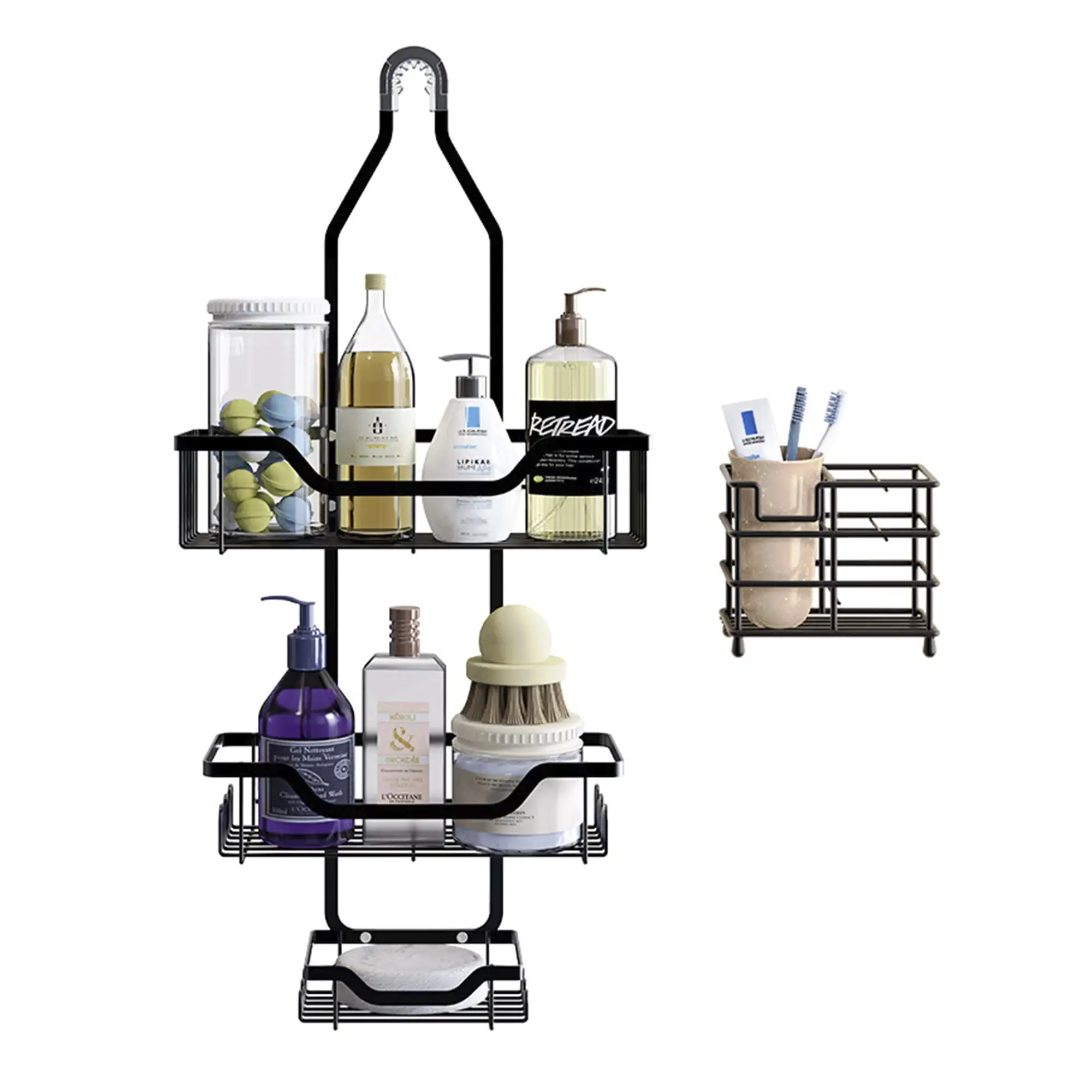 

Over the Shower Head Shower Organizer