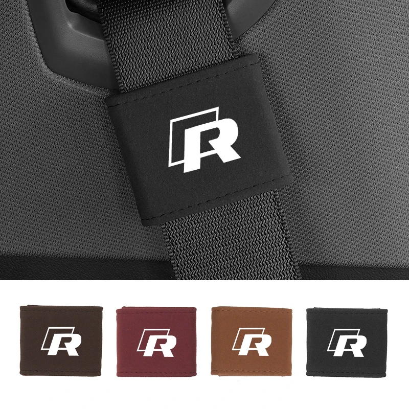 Car Seat Belt Buckle Clip Safety Stopper Limiter Adjuster For VW R Golf mk5 Passat Scirocco Polo Jetta GTE GTI Tiguan CC T-ROC S