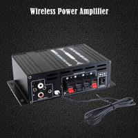 AK170 AK380 AK35 AK-370 BT Compatible Amplifier 2 Channel Home Theater Amplifier HIFI Bass Music Player AUX Karaoke for Home Car