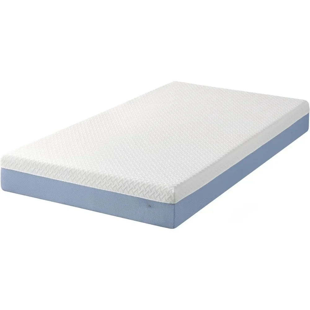 

8 Inch Twin Cooling Essential Memory Foam Mattress, Fiberglass Free, Medium Feel, Breathable Mattresses for Bedroom Furniture