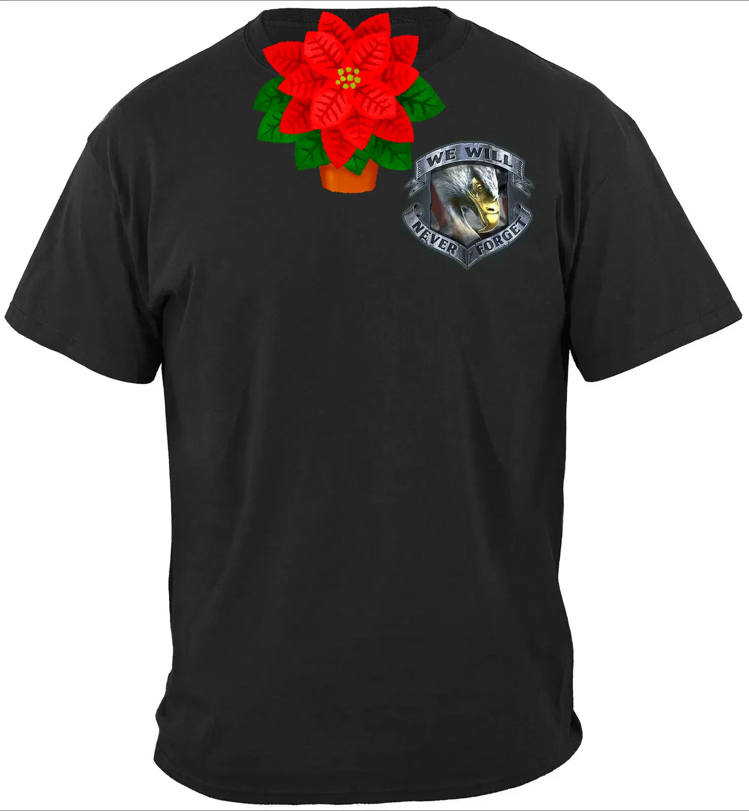 US Military Freedom Is Never Free USA Flag  T-Shirt 100% Cotton O-Neck Summer Short Sleeve Casual Mens T-shirt Size S-3XL