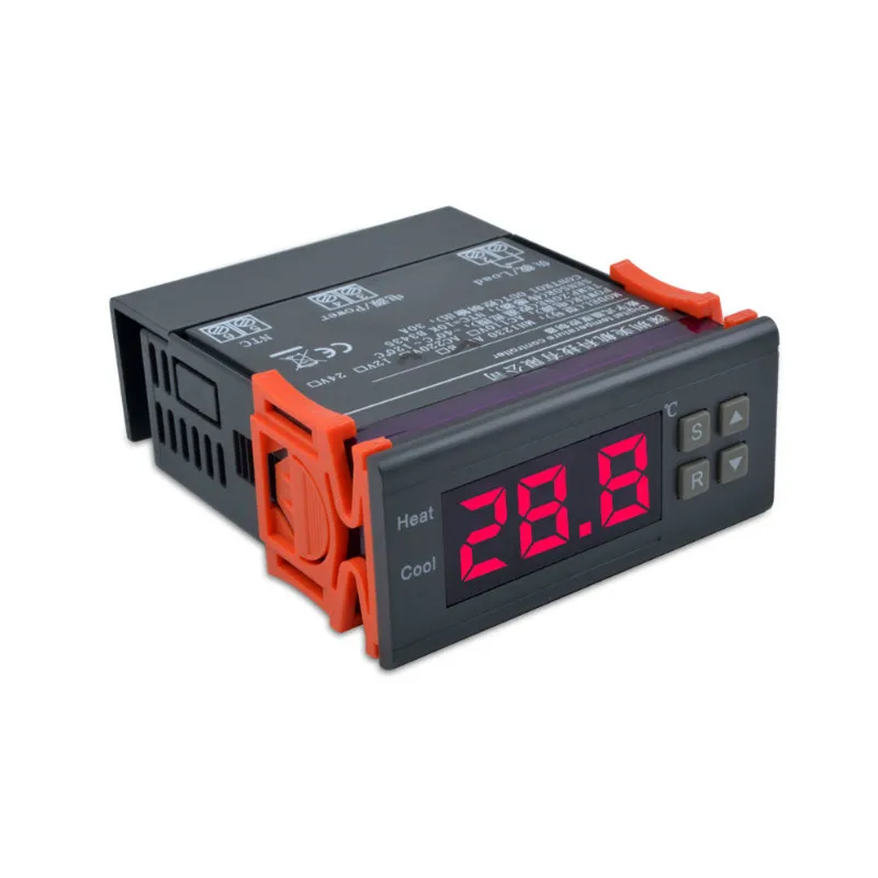 Yieryi MH1230A AC220V Digital Temperature Controller Thermocouple -40 ~ 120 Degrees Thermostat Refrigeration Heating Regulator