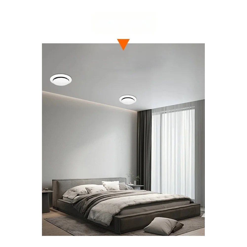 Fresh Air Vent with 3-Position Press Adjustment Mute Filter Technology Tool-Free Maintenance and Standard Duct Compatibility