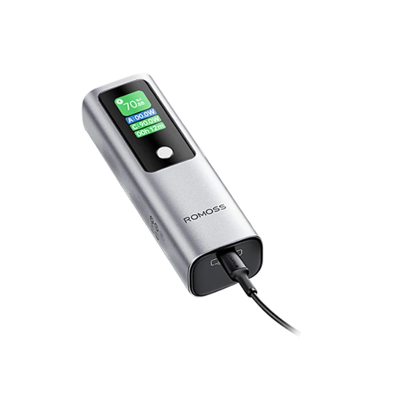 

Romoss 130W Fast Charge Li Polymer Portable Mini 10000mAh Power Bank
