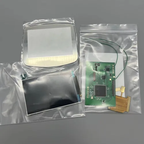 Pantalla LCD IPS de tamaño Original de 3,0 ""para carcasa sin cortes GBA, pantalla sin soldadura para Gameboy advance GBA, brillo destacado LCD