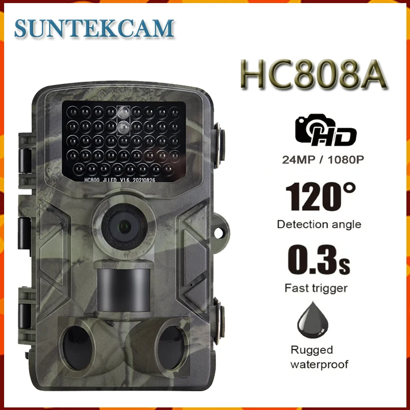 Infrared Waterproof Wild Protection Camera Outdoor High Definition Night Vision Automatic Sensing Forest Burglar Prevention 24MP