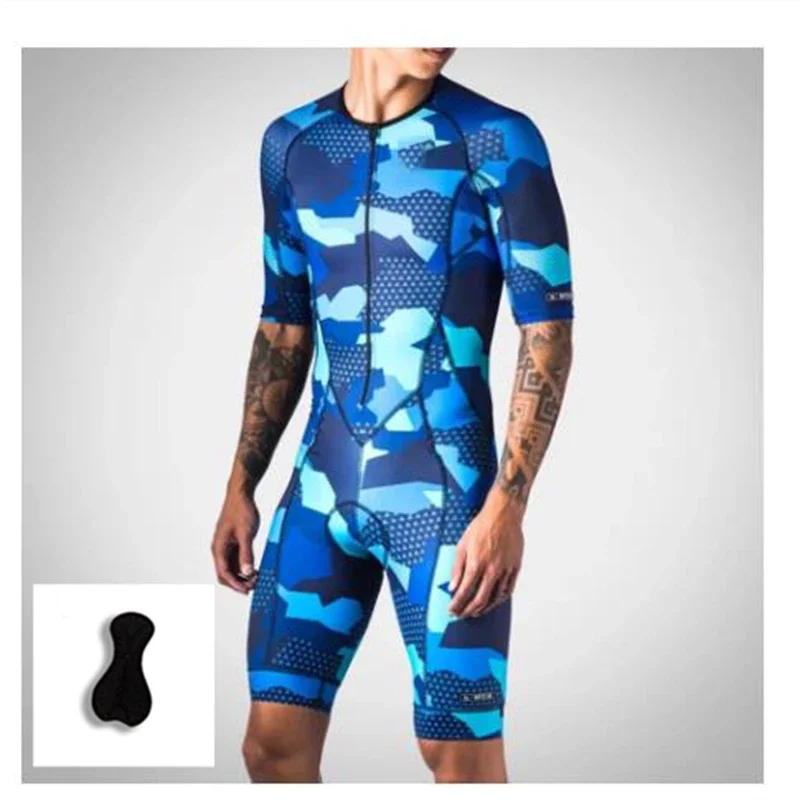 2024 Wholesale Custom Tri Suit Apparel Custom Sublimation Cycling Triathlon Jumpsuit  Suit Customized Clothing Cycling Skin Suit