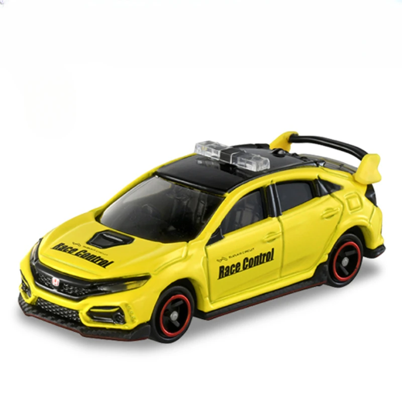 TAKARA TOMY Tomica New NO.120 1/64 Honda Civic Type R Race Control Car  Alloy Toy Motor Vehicle Diecast Metal Model Gift for Boy