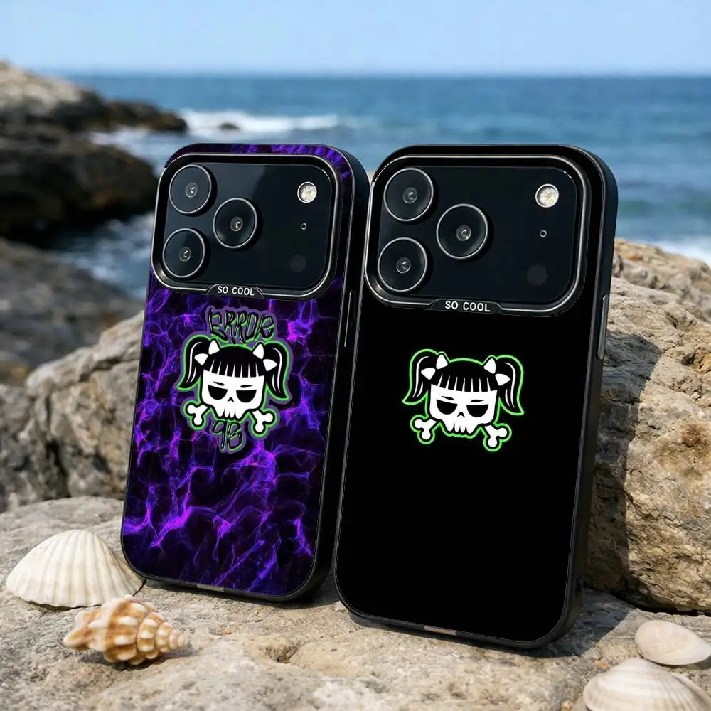 

Singer C-Cazzu E-Error 93 Phone Case For iPhone17,16,15,14,13,12,11,Pro,MAX White Matte Shockproof Cover