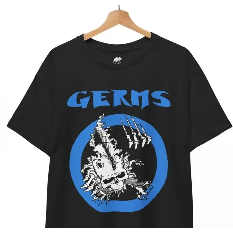 The GERMS T-shirt Punk Rock Skeleton Tee, music band Unisex Tee