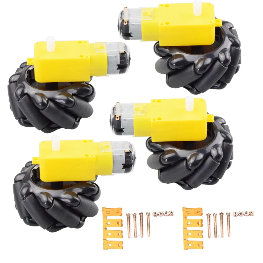 4pcs-60mm-mecanum-omni-wheel-4pcs-tt-motor-4pcs-tt-motor-bracket-for-arduino-diy-project-raspberry-pi-stem-toy-rc-parts