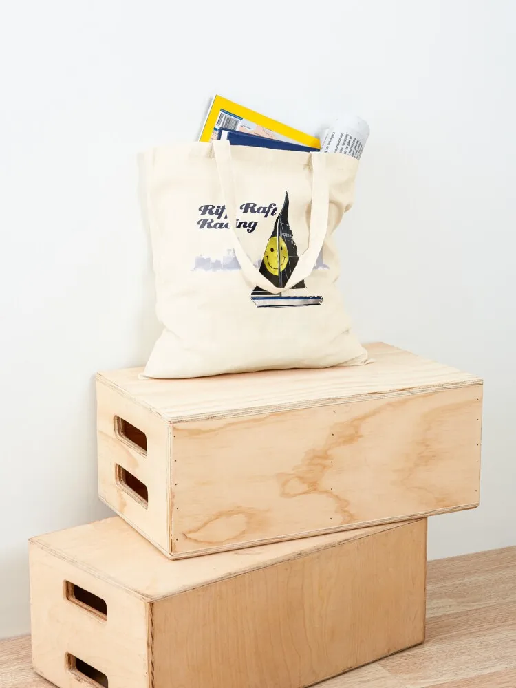 Riff Raft Racing Tote Bag tote women men custom reusable grocery bags