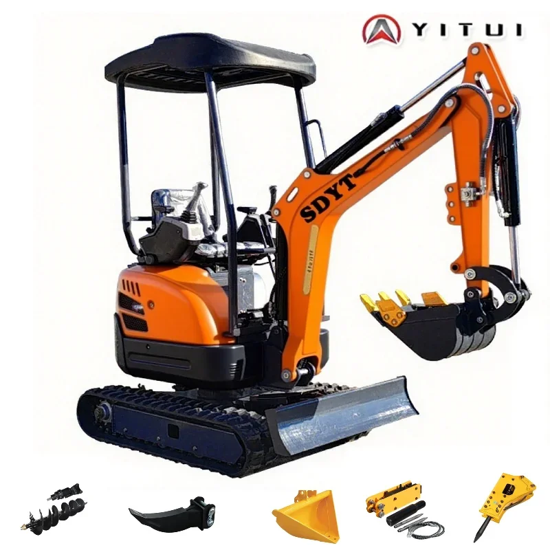 Epa Kubota Mini escavatore insaccatore da 2,6 tonnellate Mini escavatore personalizzato Escavatore Mini escavatore insaccatore da 3 tonnellate Servizio di soddisfazione