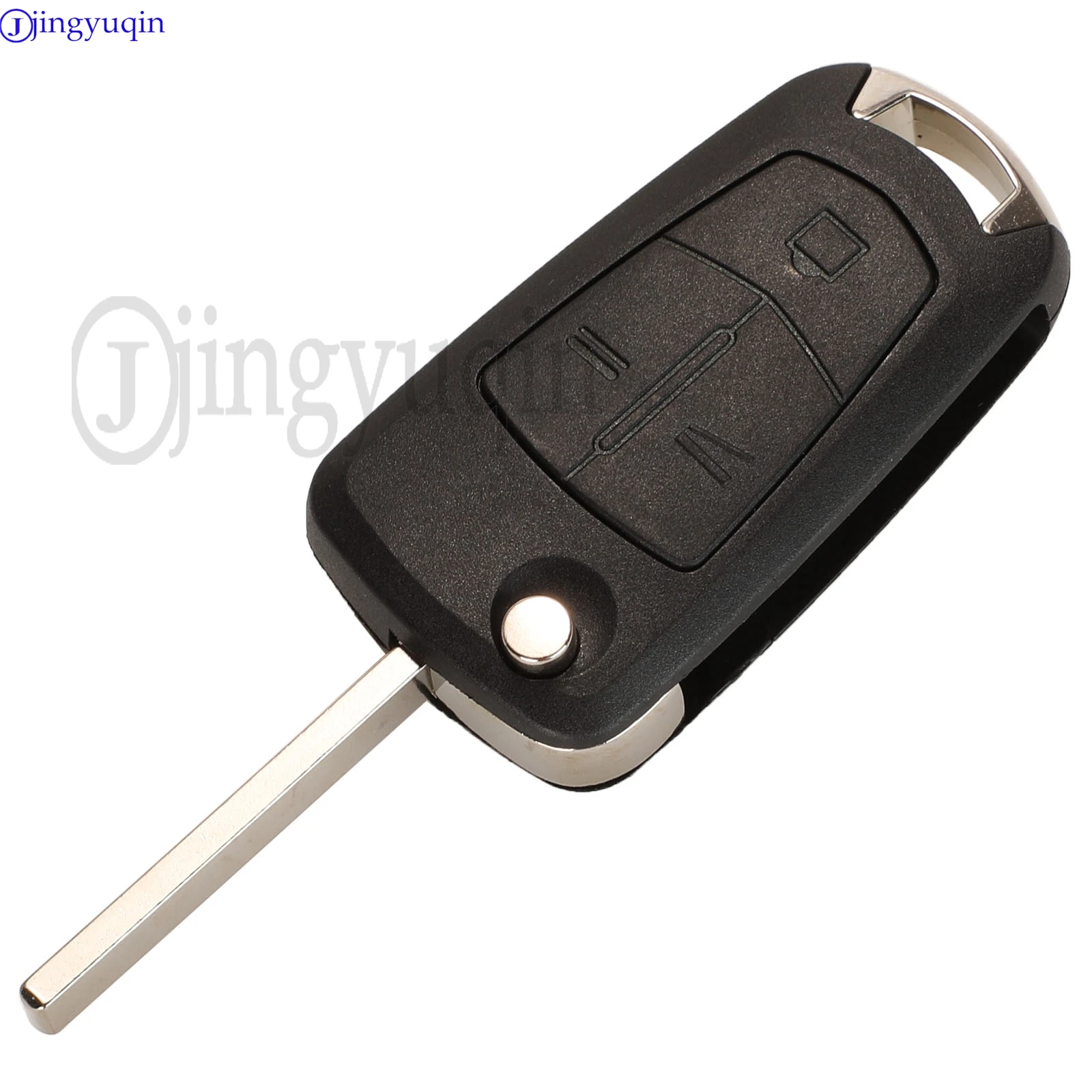 

jingyuqin 2/3 ButtonS Remote Key Shell For Vauxhall Opel Corsa D Astra Vectra Zafira Signum Fob Case