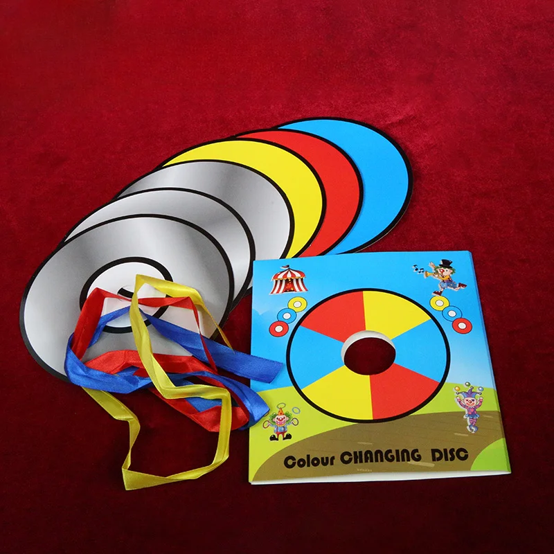 Hot Sale Color Changing CD 7pcs Paper Bag  Tricks  Toys