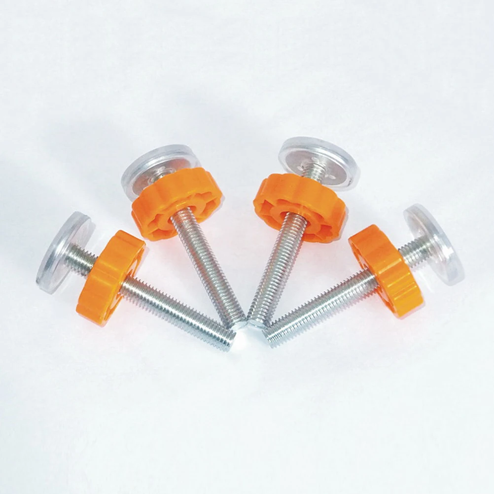 

4 шт., стержень шпинделя для ворот M10X8 см, регулируемый стальной болт для защитных ворот, винт для установки под давлением для маленьких собак, оборудование для балюстрады, легкое оборудование