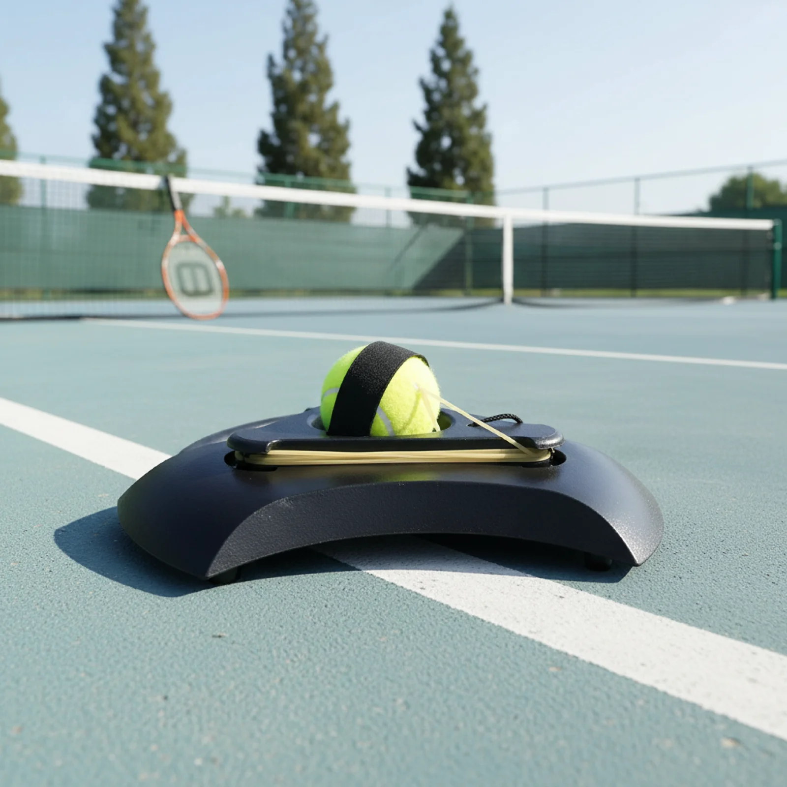 

Теннисный тренировочный мяч с резинкой для самостоятельных тренировок, легкий теннисный тренажер, спортивное оборудование для самостоятельной отработки ударов дома, на корте, в парке