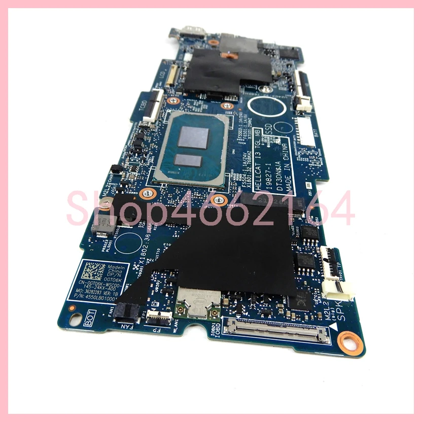 Imagem -05 - Placa-mãe Portátil para Dell Inspiron Cn09m39p 0gt06k 198271 I5-1135g7 I7-1165g7 Cpu 8gb Ram 16gb Ram Mainboard para 7306 2n1