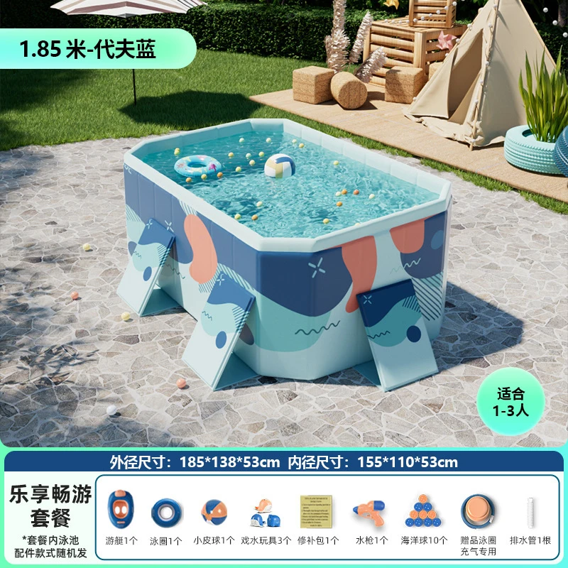팽창식이 아닌 접이식 수영장, 특대형 5중 레이어 내마 - Kids Outdoor Wear 리뷰 및 가격