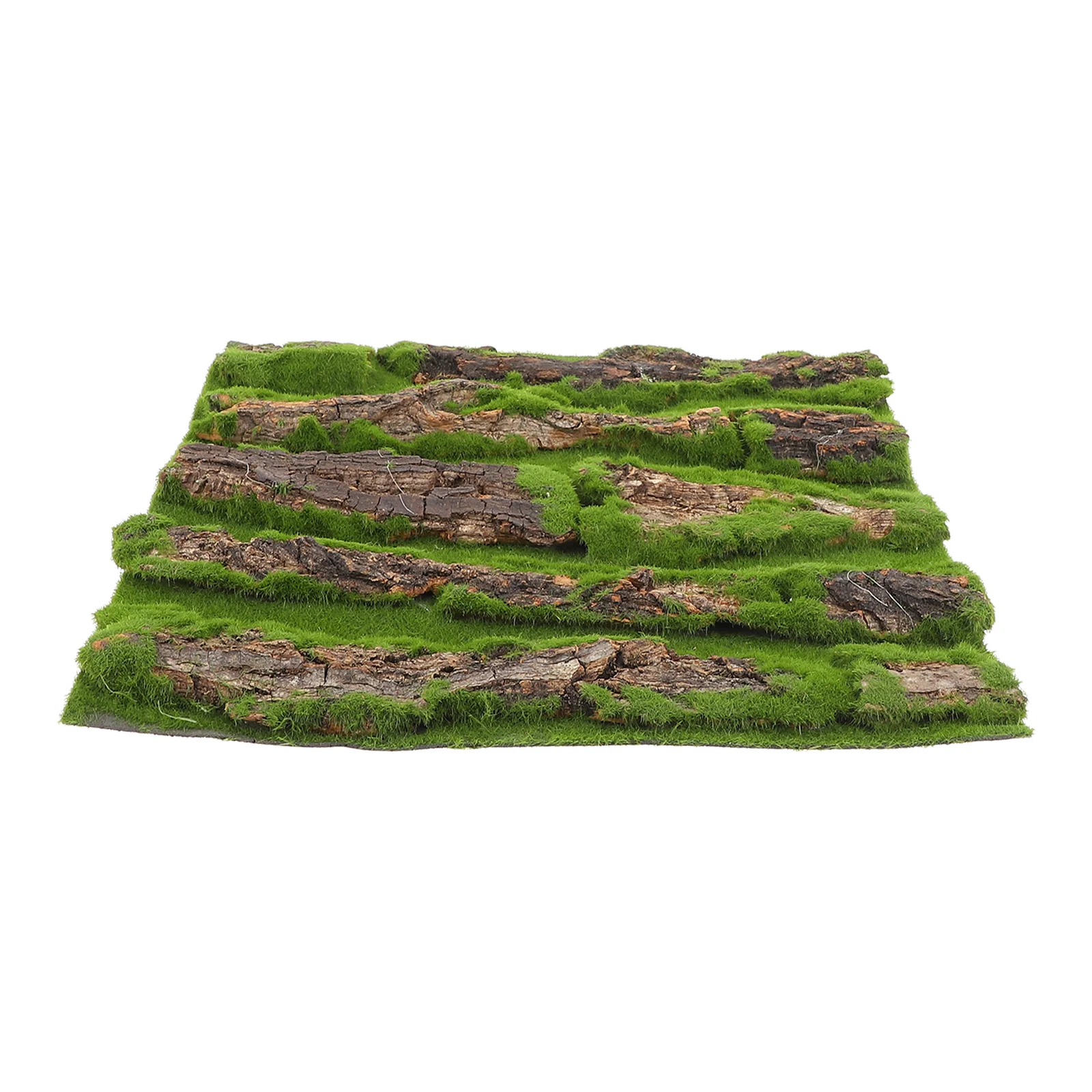 

Tree Climbing Pet Bark Decoration Simulated Board Cage Artificial Moss Fish Tank