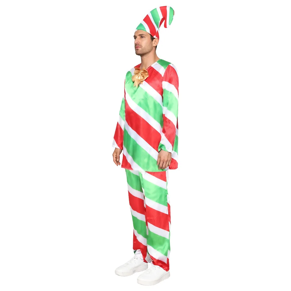 Nuevo Divertido bastón de caramelo para Cosplay, disfraz de Navidad, accesorios para actuaciones