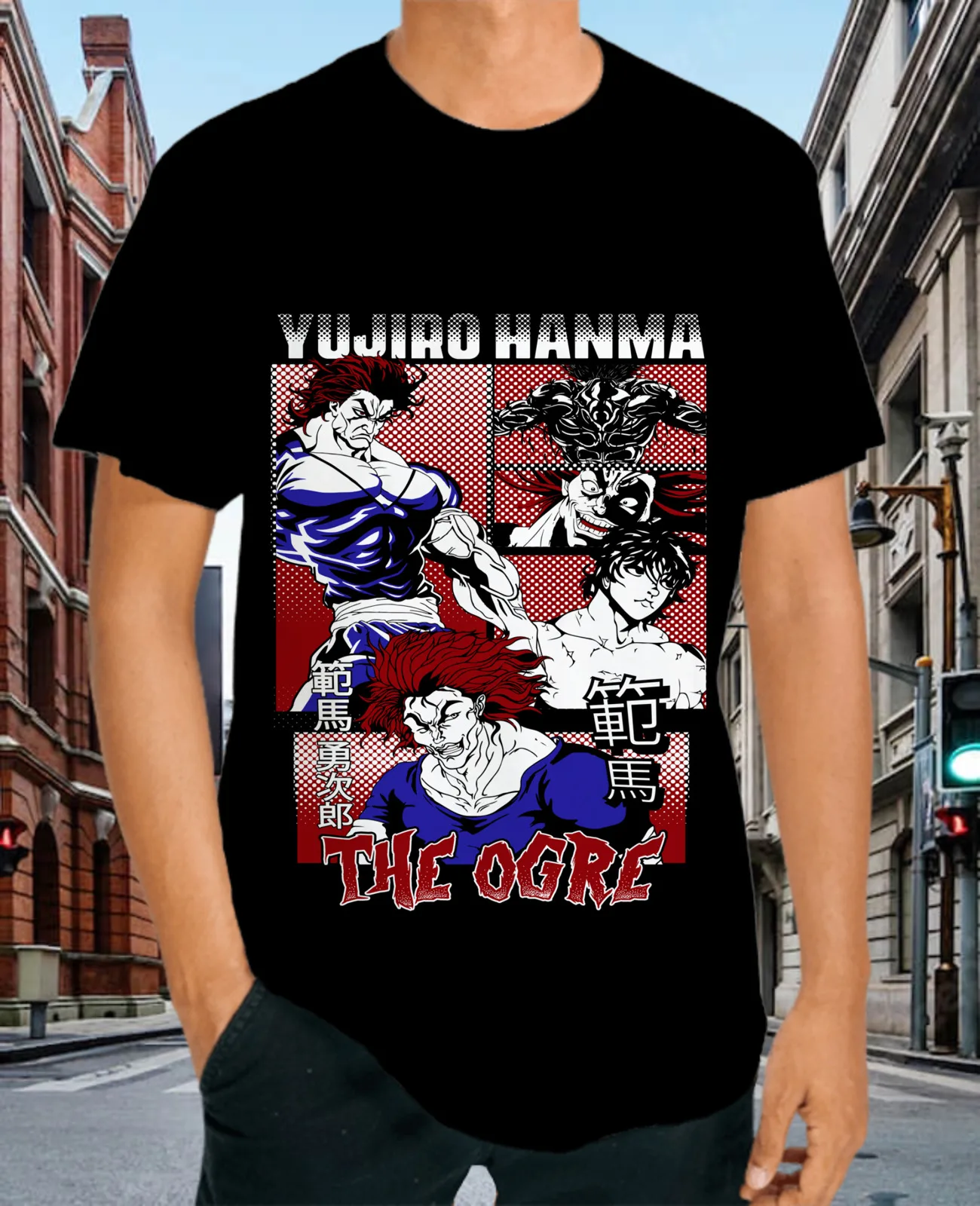 

Baki the Grappler T-Shirt Baki Hanma Yujiro Hanma Baki Anime Gift Shirt All Size