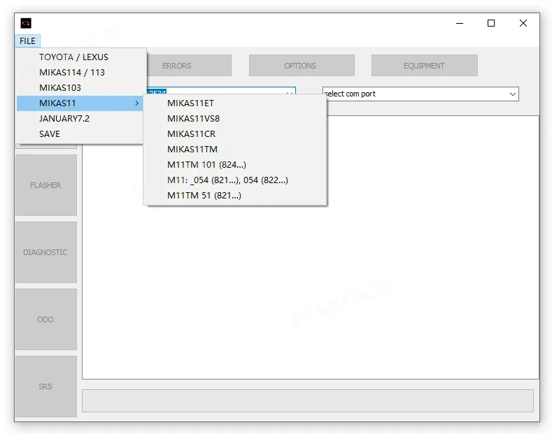 For Toyota / Lexus DTC Firmware Editor Software + Chip BIN Tuning Files Editor Support for 76Fхххх Microcontrollers