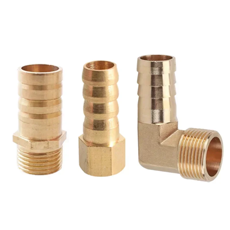 20pcs Pagoda Connector Thread BSP 1/8'' 1/4'' 3/8'' 1/2''  6 8 10 12 14 16mm Hose Barb Tail Connector Water Pipe Fittings