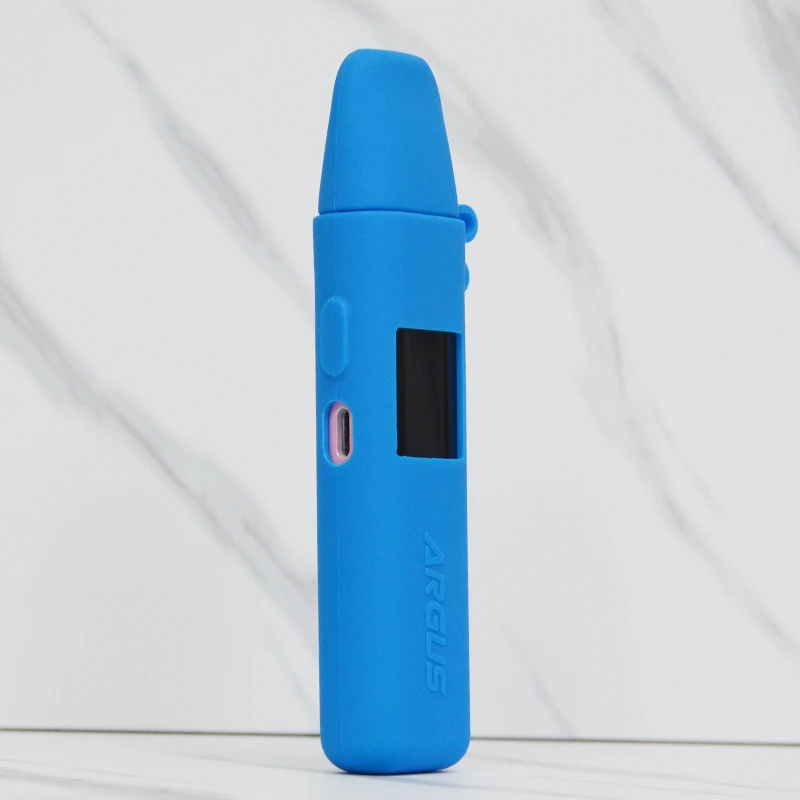 جراب جلد بملمس سيليكون لـ VOOPOO Argus G2 ، غطاء مطاطي واقي ناعم بحبل