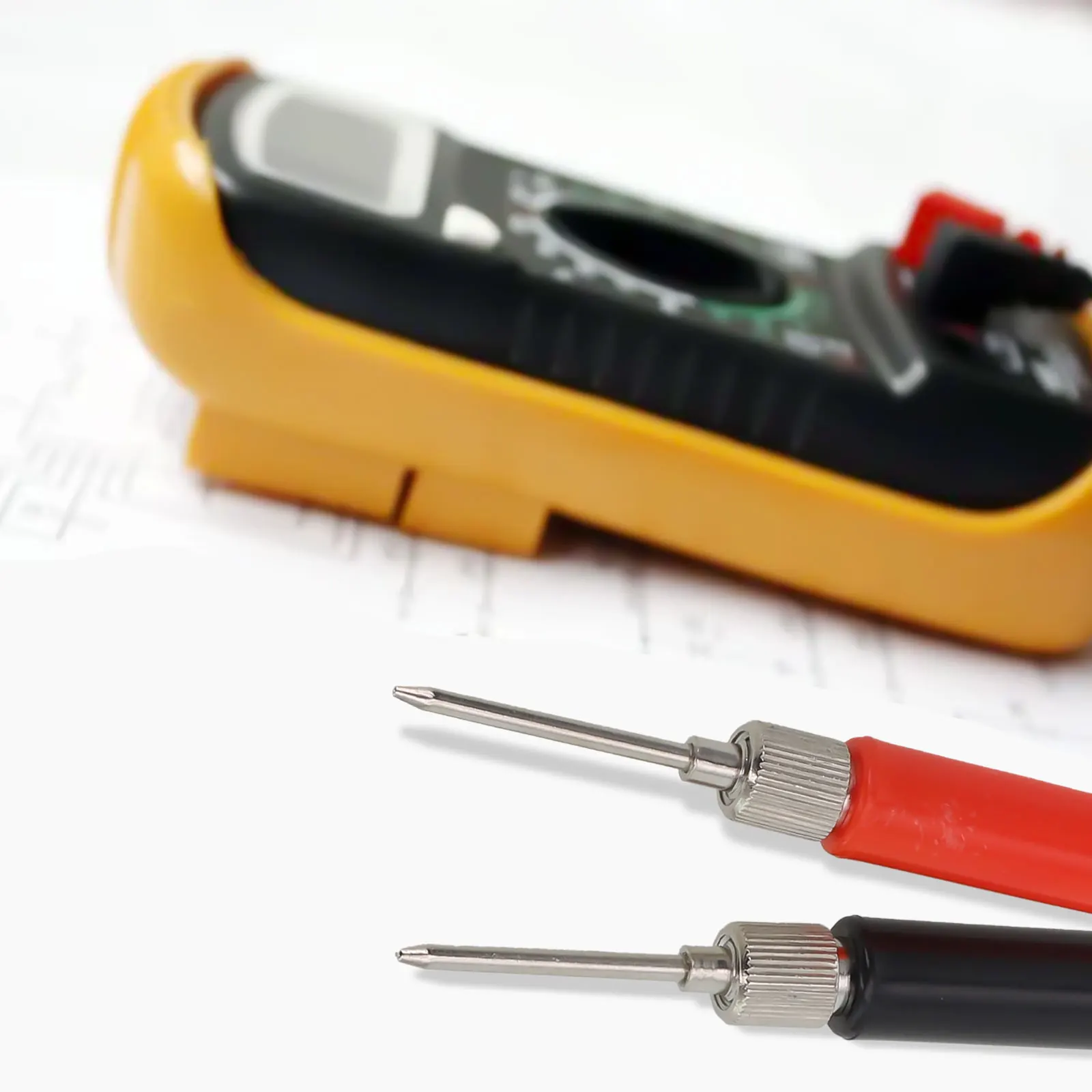 

Проекты «сделай сам», электрическая упаковка, содержимое пружинного тестового зонда, наконечники для применения, ручка, разъем провода, АБС-пластик, никелированная медь