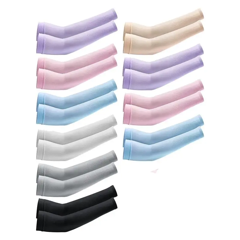 10 Pairs Cooling Sleeves UV Protection Warmers Sleeves For Men&Women,For Running, Cycling, Hiking, Golf Eco-Friendly