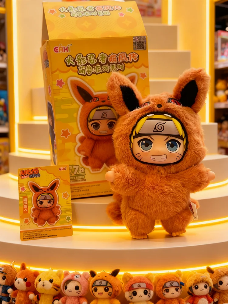 2026 Eaki Naruto Shippuden Feestpop Blind Box Speelgoed Leuke hanger voor kinderen Verjaardag Kerstcadeaus Hot