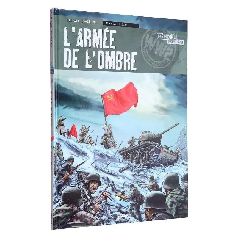

LARMEE DE LOMBRE T3 TERRE BRULEE OLIVIER SPELTENS Paquet Eds 9782888906827 Книга
