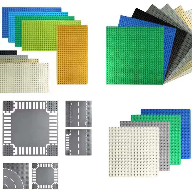 لوحات قاعدة كلاسيكية 32x32x16x16 نقطة MOC لتقوم بها بنفسك الطوب البلاستيكي اللوحات الأساسية أبعاد المدينة اللبنات أرقام ألعاب البناء