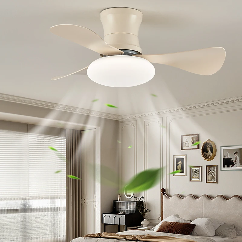 36inch Led Ceiling Fans Modern Simplicity Restaurant Electric Fan Household Ceiling Fan With Light And Control Ventilador Techo