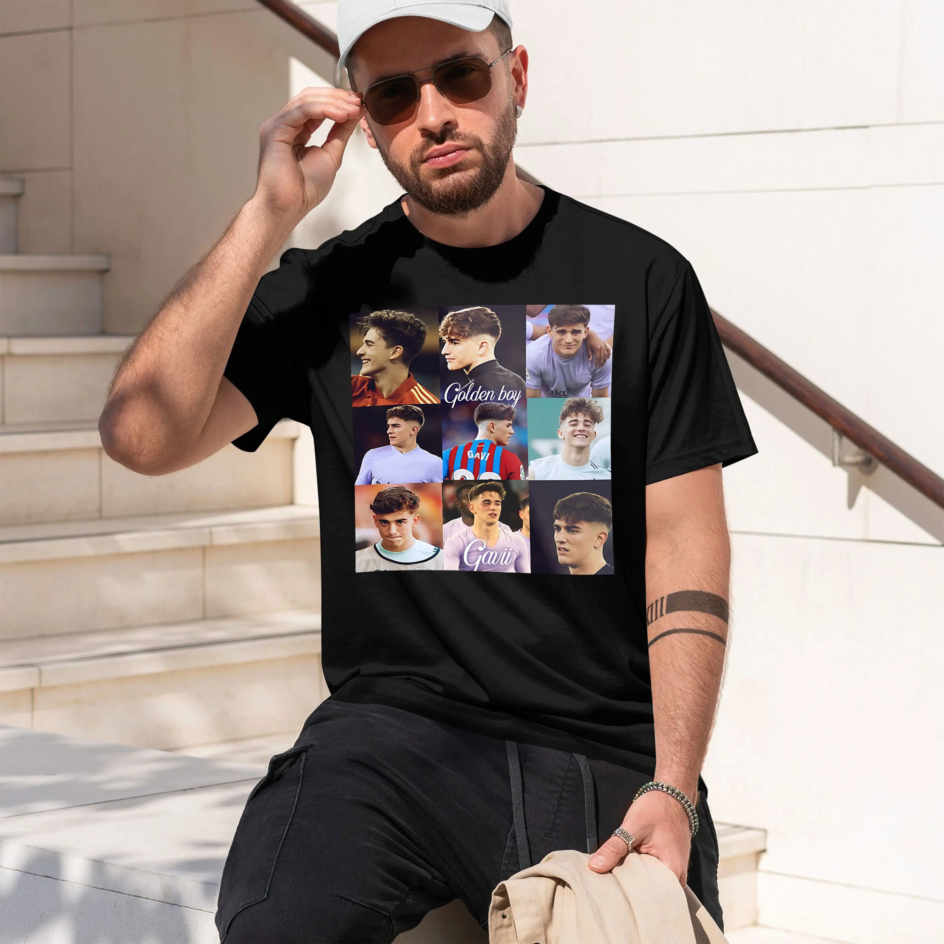 Golden Ku Gavi Gavii 2026 New Model Men’S Short-Sleeve Crewneck T-Shirt Classic Casual Multiple Colors And Sizes For Daily Wear-image