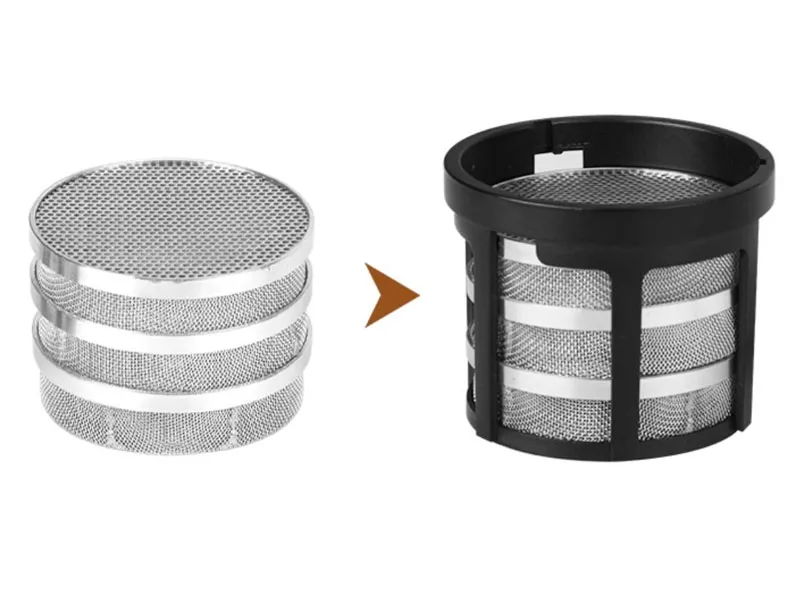 for Watch Parts, Straps, and Screws Built-in Removable Oil Filter 360° Deep Cleaning,Compact Automatic Ultrasonic Cleaner