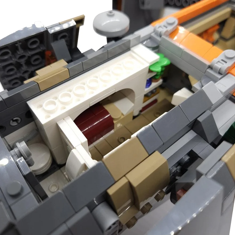 MOC ゲームエクスプローラー 1 ビルディングブロック AV-22 スズメハゲレンガ TDMmoccreations 戦争追放イナゴおもちゃ子供のためのギフト