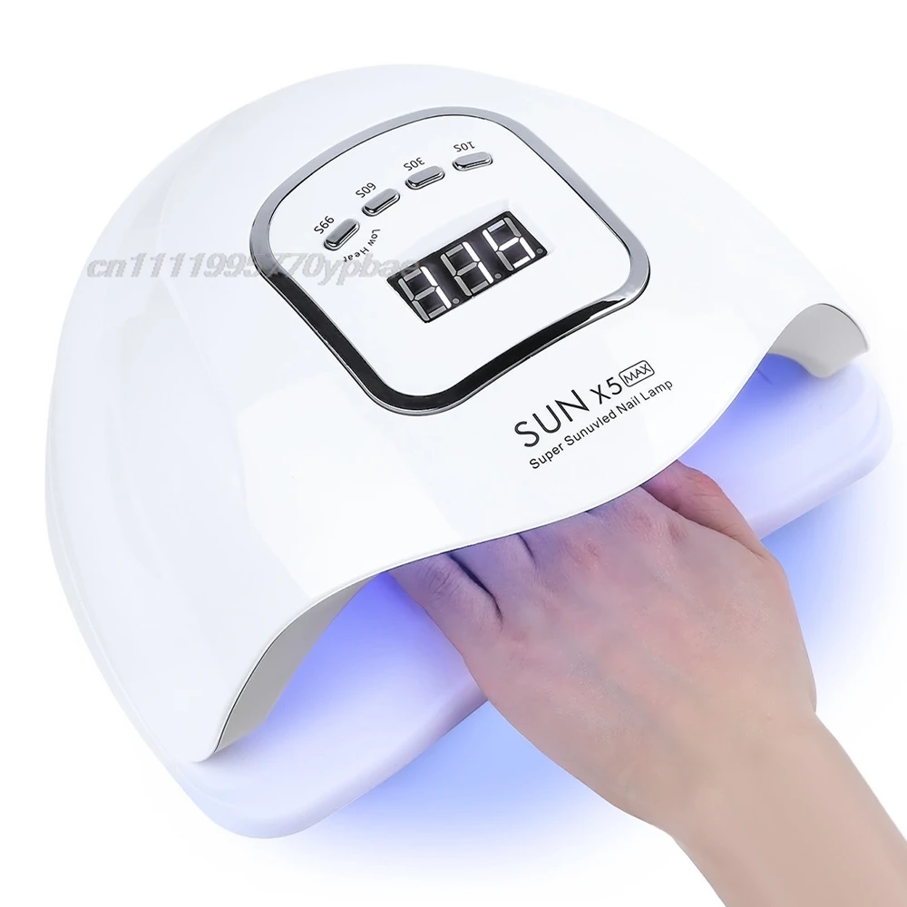 UV LED Nail Lamp 150W Gel Polish Dryer Professional Smart Manicure Machine With 45 LEDs Sensor LCD Display For Salon Home