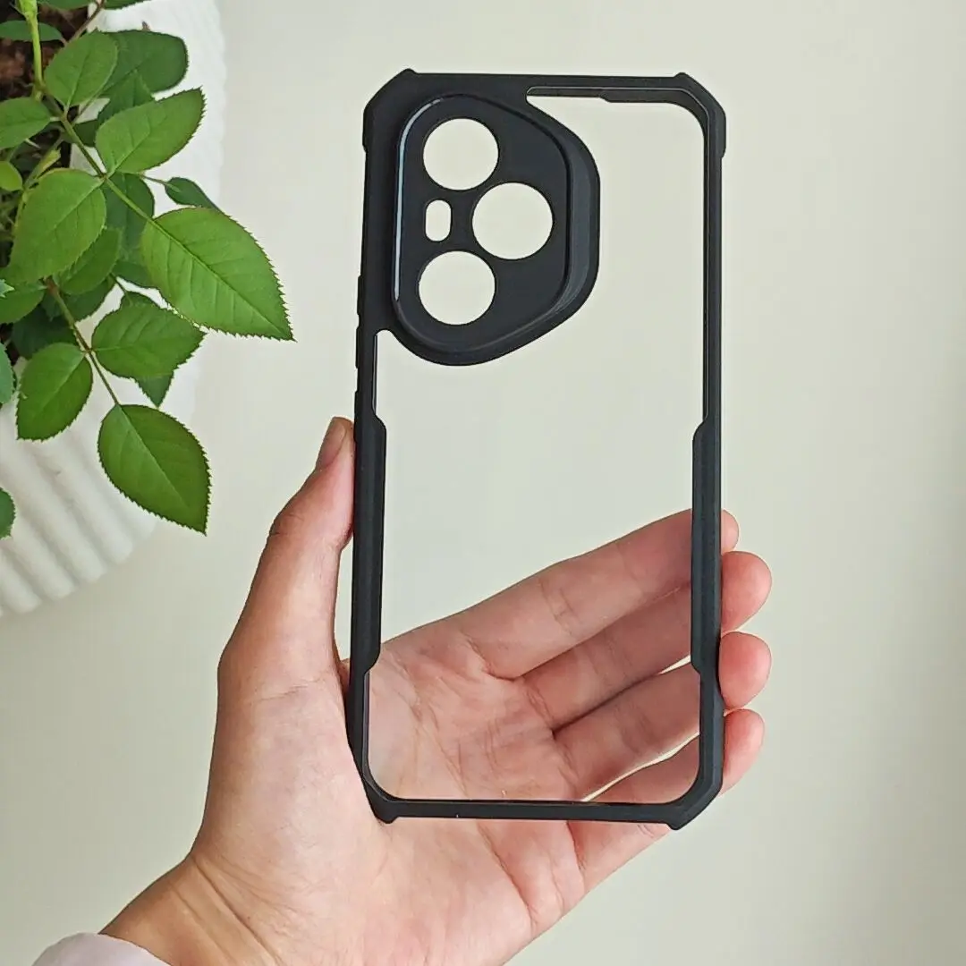 Etui Xundd z poduszką powietrzną, odporne na wstrząsy, przezroczyste PC + TPU, ochronne, do Honor 400, 400 Pro, wersja globalna, carcasa para honor 400 pro — zdjęcie produktu 2