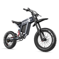 Shengmilo S900 Electric Bike for Adults1500W Motor 60V30Ah Battery Mountain Off-road Motorcycle 20*4.0 Inch Fat Tire Ebike