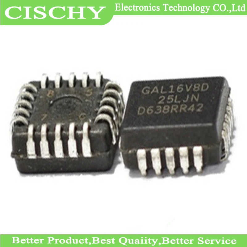 Lote de 5 unidades de GAL16V8D-15LJ, GAL16V8D-15LJN, GAL16V8D-25LJN, GAL16V8D-10LJ, GAL16V8D-10, GAL16V8D, GAL16V8D-7LJ