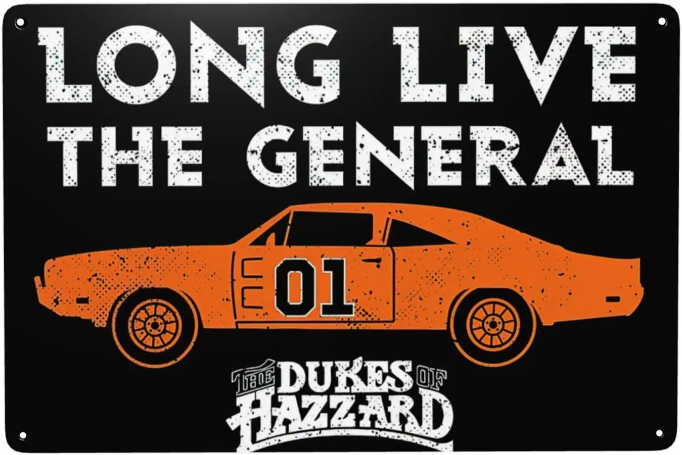 The Dukes Funny of Movie Hazzard Metal Tin Sign Vintage Wall Decor Art Home Kitchen Bar Office Cafe Store Pubs Club Game Room Ma