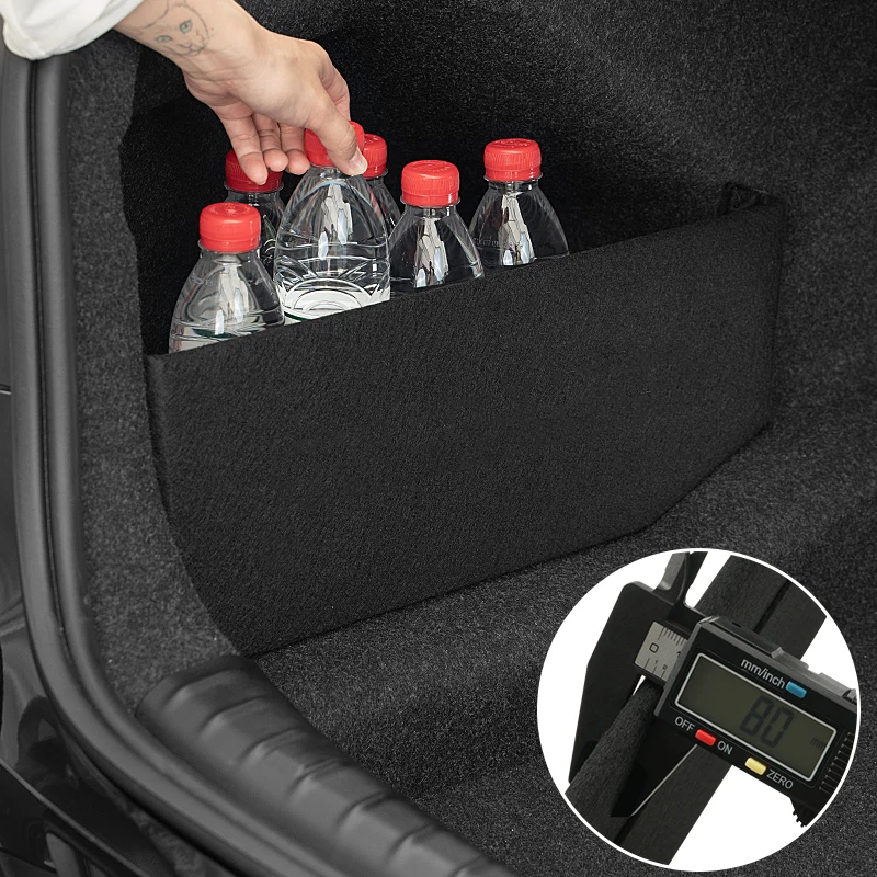 Car Trunk Sides Storage Partition For BMW G30 G38 G20 F30 F10 G11 G12 F48 F49 F39 X1X2X3X5X6 Auto Interior Organizer Accessories