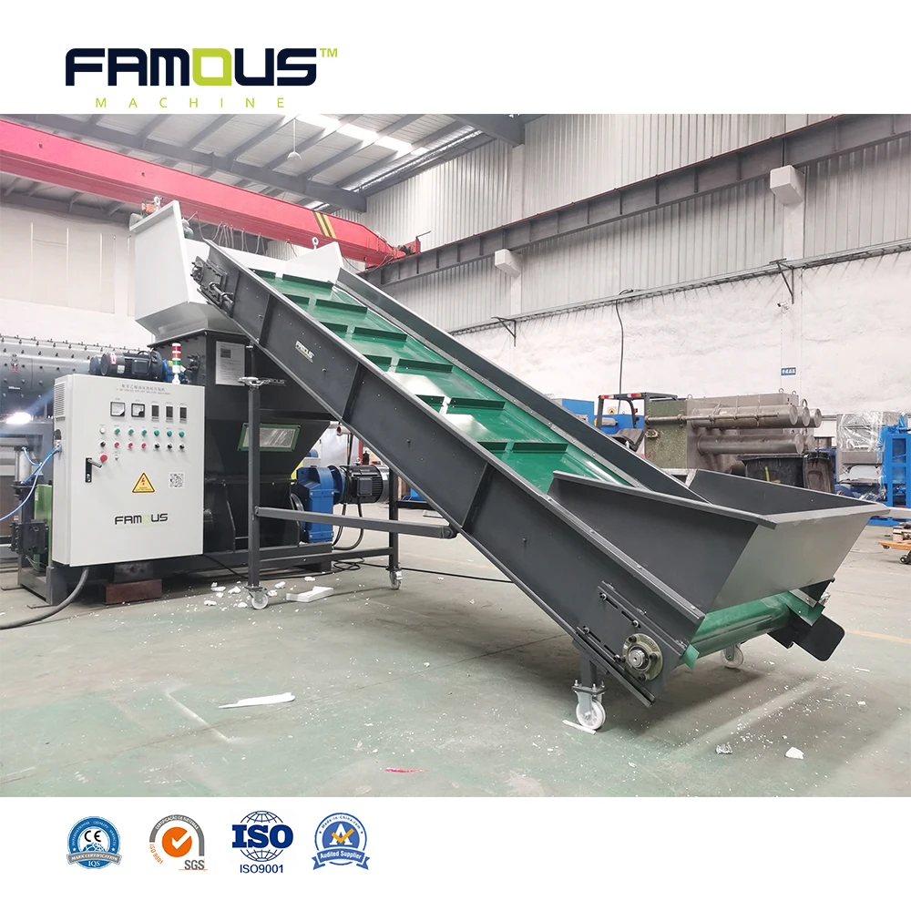 Machine de broyeur de mousse EPS, compacteur EPS, machine thermofusible EPS