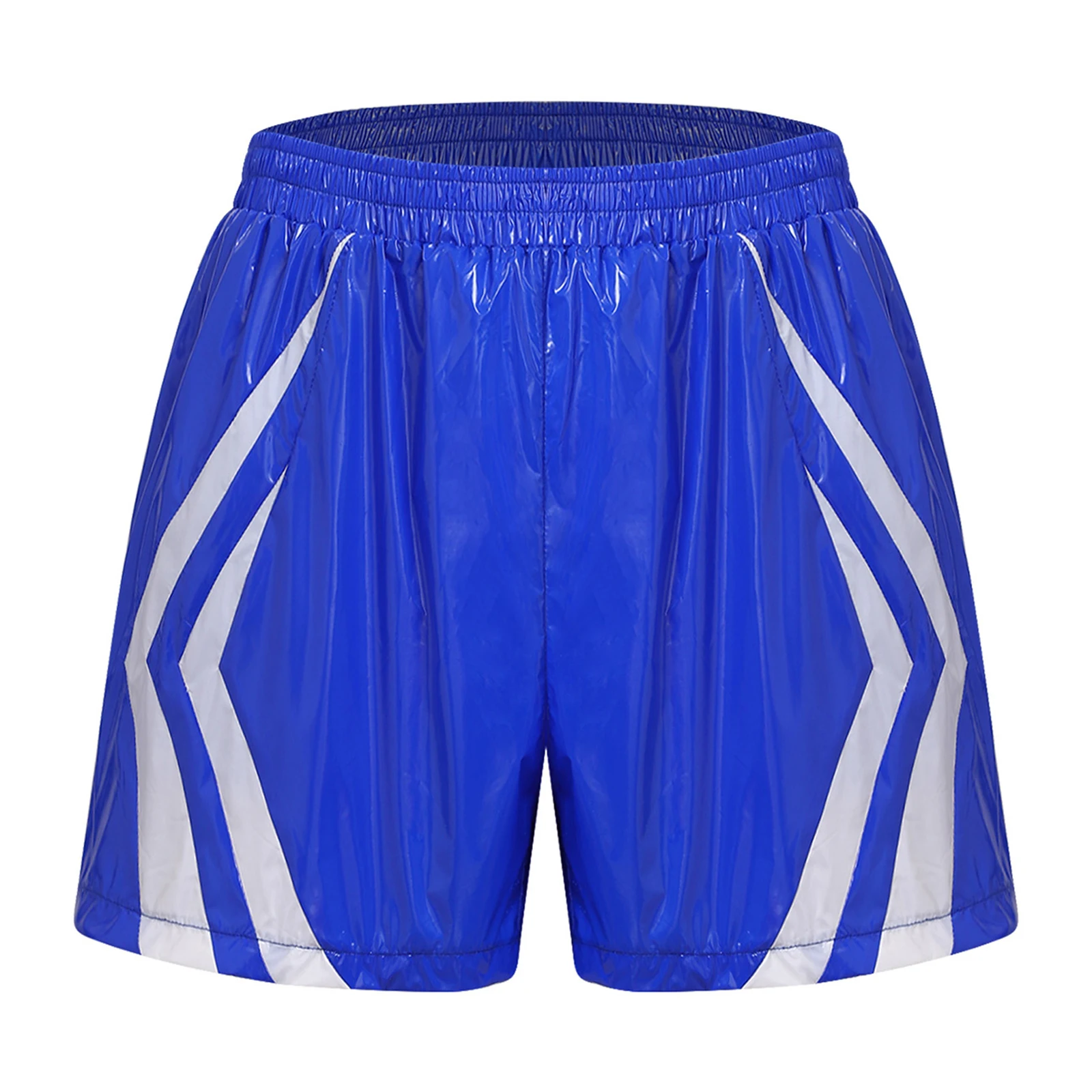 

Mens Swimsuit Stripes Seams Swim Shorts with Pockets Waterpoof Swimming Trunks Shorts Sports Cycling Beach Swimming Bathing Suit
