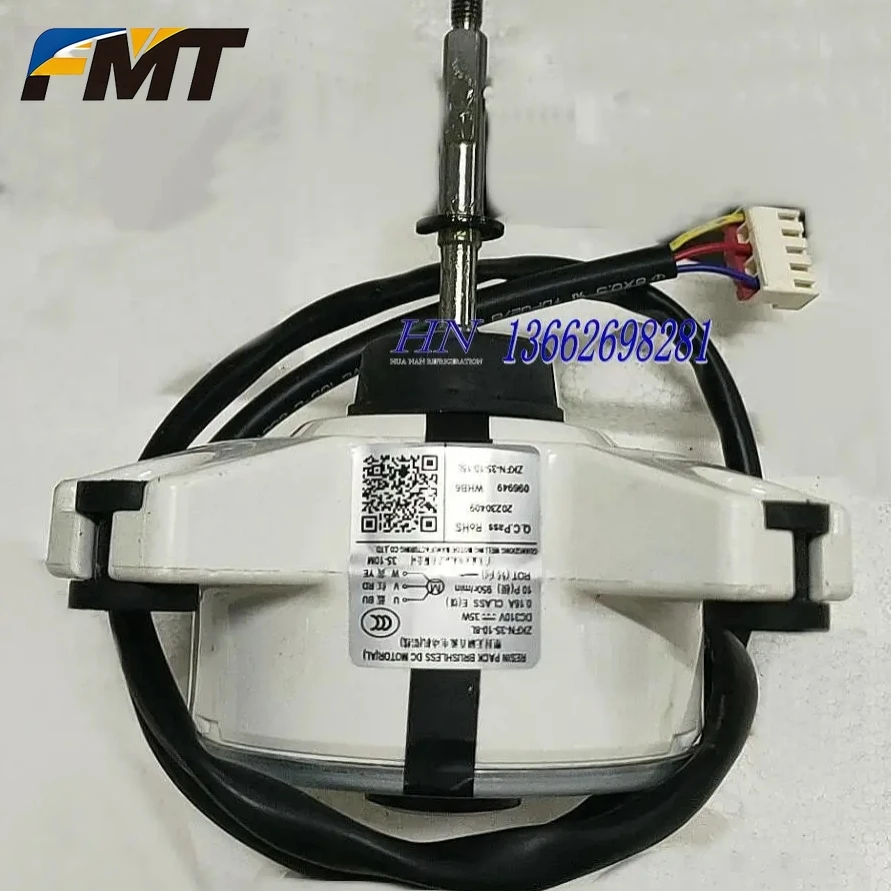 Nuevo ventilador de CC de 3 cables para aire acondicionado ZKFN-35-10-15L AUX ZKFN-35-10-7L ZKFN-35-10-8L ZKFN-35-10-10L