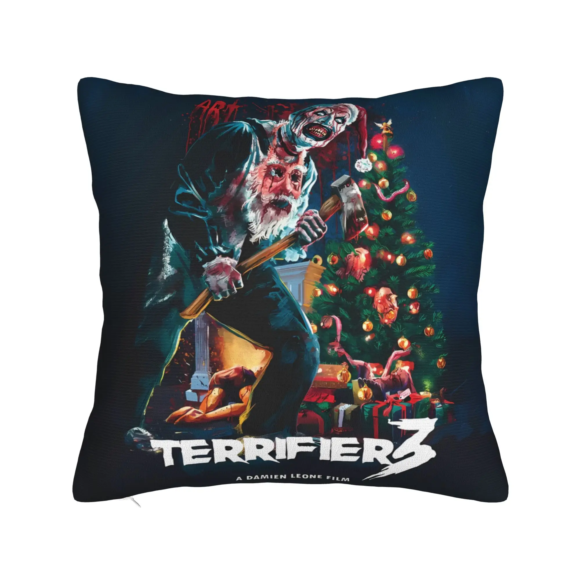 Terrifier Movie Pillow Cover  Fashion Pillow Case For Wedding Party Home Decor Print Cushion Cover Gift Idea