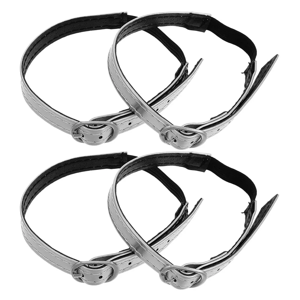 

2Pairs Detachable Elastic Heel Straps Anti Drop Shoelaces for High Heels Stable Comfortable Fit Detachable Elastic Heel Strap